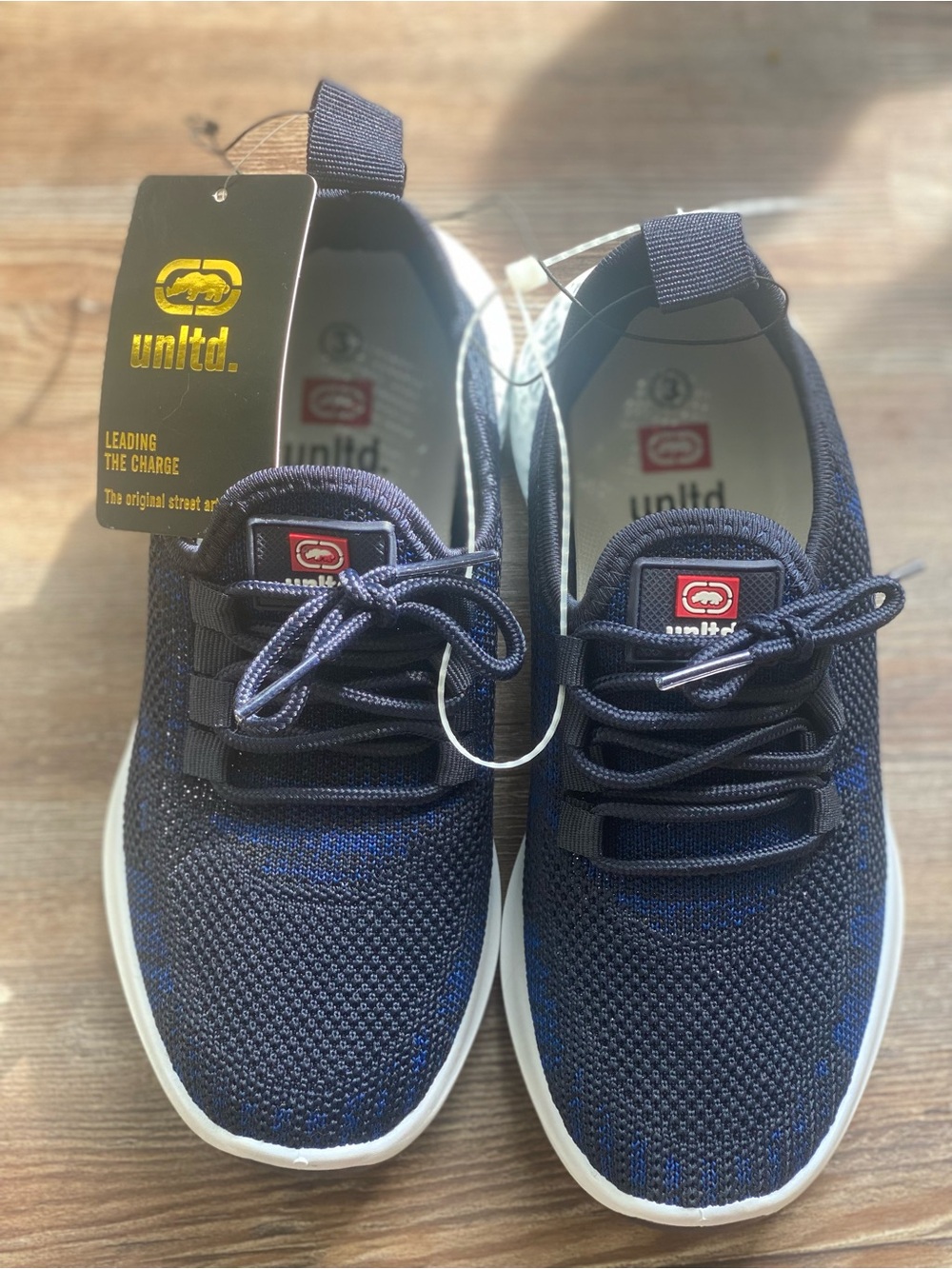 Ecko unltd. Boys Mesh Lightweight Blue Sneakers
